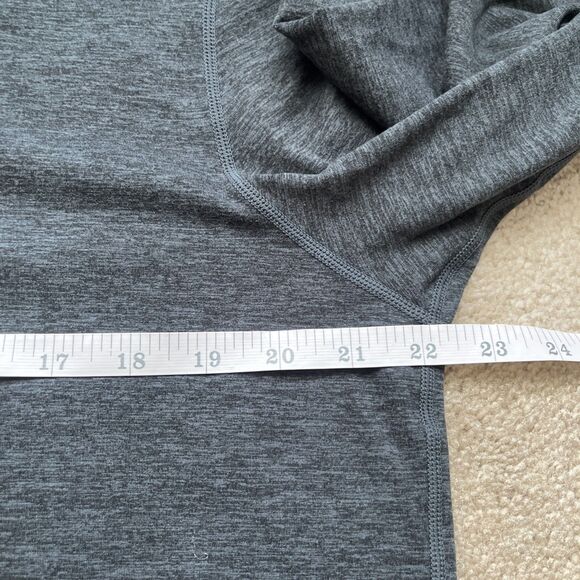 Marine Layer Weekend Sport 1/4 Zip Pullover Men Large Heather Gray Black Stretch - Picture 3 of 5